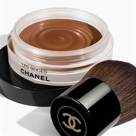 applying chanel cream bronzer|chanel les beiges bronzing cream.